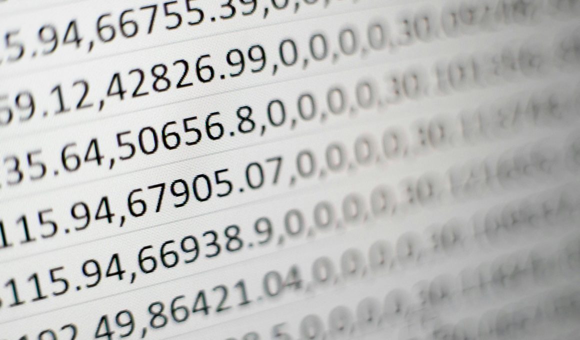 white printing paper with numbers